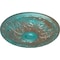 Ekena Millwork Granada Ceiling Medallion (Fits Canopies up to 4 1/4"), 15 3/4"OD x 5/8"P, Copper Green Patina CM16GACGS - alternate 2